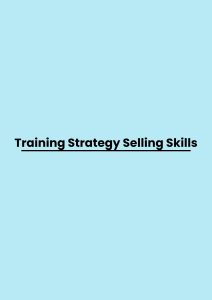 pelatihan Strategy Selling Skills di bandung