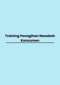 pelatihan Penagihan Nasabah Konsumen di bandung