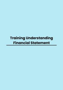 pelatihan Understanding Financial Statement di bandung
