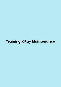 pelatihan X Ray Maintenance di bandung