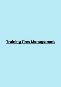pelatihan Time Management di bandung