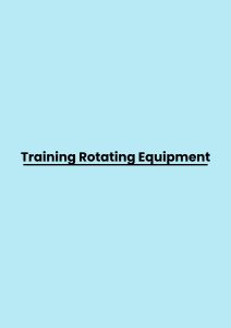 pelatihan Rotating Equipment di bandung