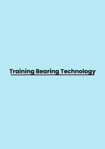 pelatihan Bearing Technology di bandung