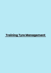 pelatihan Tyre Management di bandung