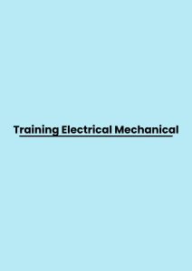 pelatihan Electrical Mechanical di bandung