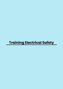 pelatihan Electrical Safety di bandung