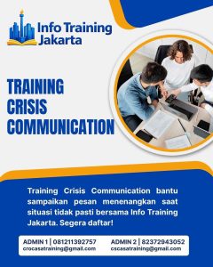 pelatihan Training Crisis Communication di jakarta