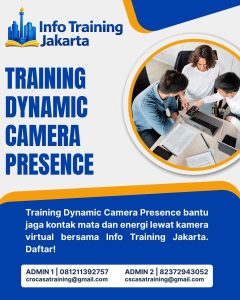 pelatihan DYNAMIC CAMERA PRESENCE di jakarta