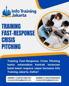 pelatihan FAST-RESPONSE CRISIS PITCHING di jakarta