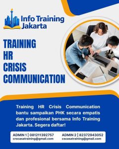 pelatihan HR CRISIS COMMUNICATION di jakarta