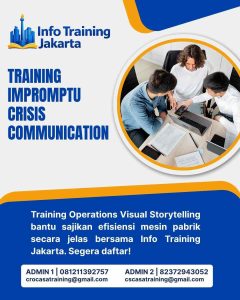 pelatihan IMPROMPTU CRISIS COMMUNICATION di jakarta