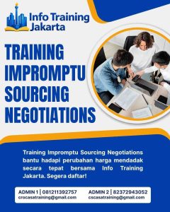 pelatihan IMPROMPTU SOURCING NEGOTIATIONS di jakarta