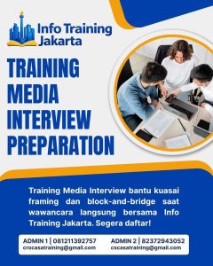 pelatihan MEDIA INTERVIEW PREPARATION di jakarta
