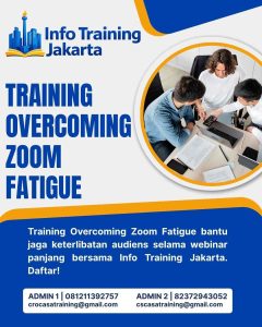 pelatihan OVERCOMING ZOOM FATIGUE di jakarta