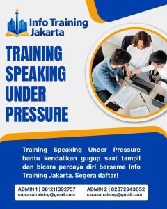 pelatihan SPEAKING UNDER PRESSURE di jakarta