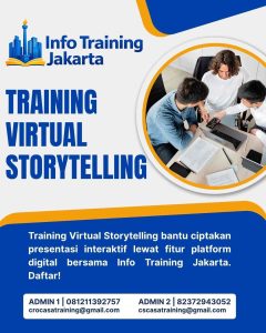 pelatihan VIRTUAL STORYTELLING di jakarta