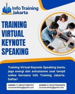 pelatihan VIRTUAL KEYNOTE SPEAKING di jakarta