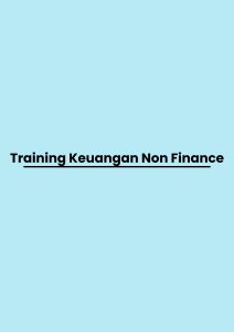pelatihan Keuangan Non Finance di bandung