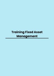 pelatihan Fixed Asset Management di bandung