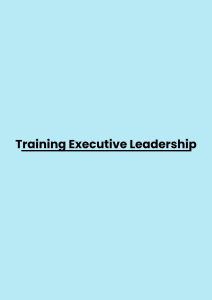 pelatihan Executive Leadership di bandung