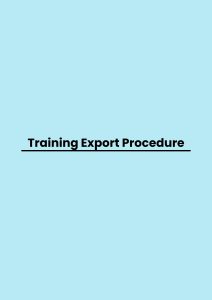 pelatihan Export Procedure di bandung