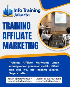 pelatihan AFFILIATE MARKETING di jakarta