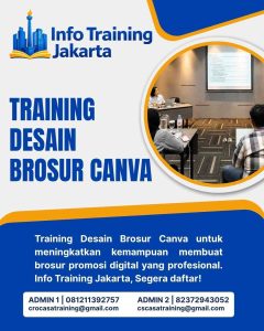 pelatihan DESAIN BROSUR CANVA di jakarta
