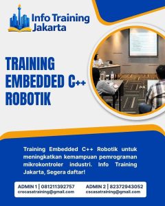 pelatihan EMBEDDED C++ ROBOTIK di jakarta