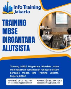 pelatihan MBSE DIRGANTARA ALUTSISTA di jakarta