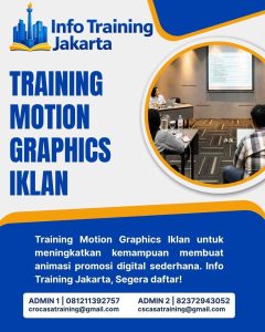 pelatihan MOTION GRAPHICS IKLAN di jakarta