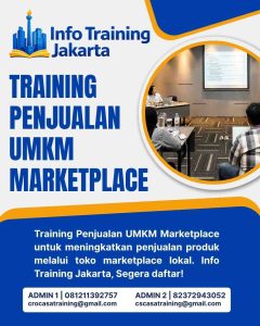 pelatihan PENJUALAN UMKM MARKETPLACE di jakarta