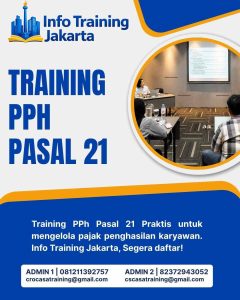 pelatihan PPH PASAL 21 di jakarta