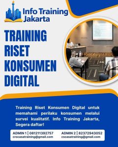 pelatihan RISET KONSUMEN DIGITAL di jakarta