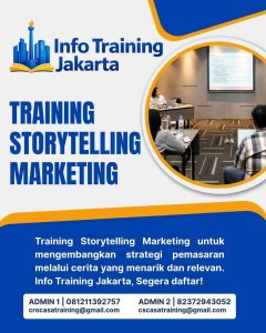 pelatihan STORYTELLING MARKETING di jakarta
