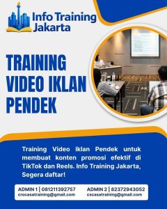 pelatihan VIDEO IKLAN PENDEK di jakarta