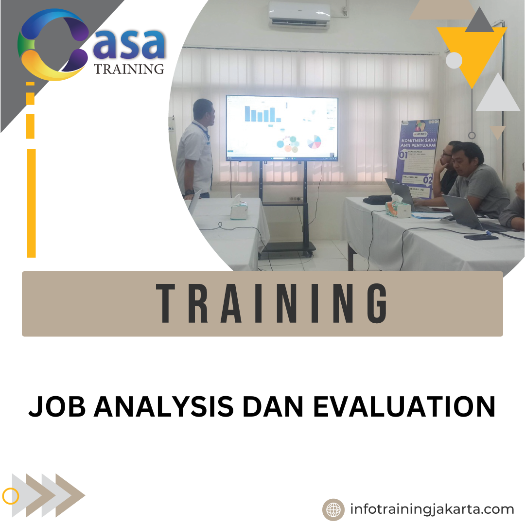 TRAINING JOB ANALYSIS DAN EVALUATION