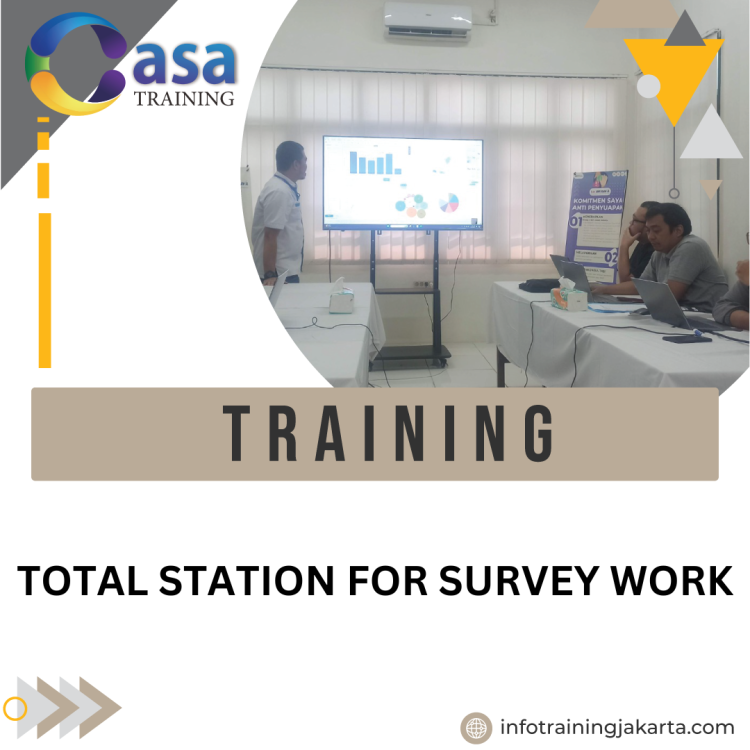 TRAINING TOTAL STATION FOR SURVEY WORK