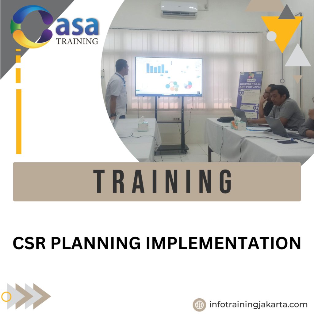 TRAINING CSR PLANNING IMPLEMENTATION
