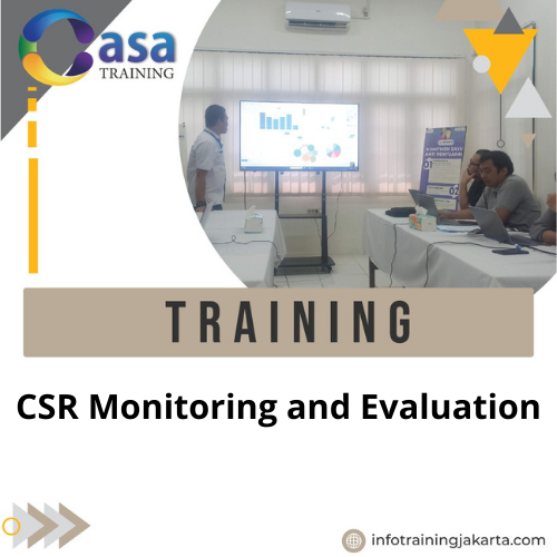 TRAINING CSR MONITORING AND EVALUATION