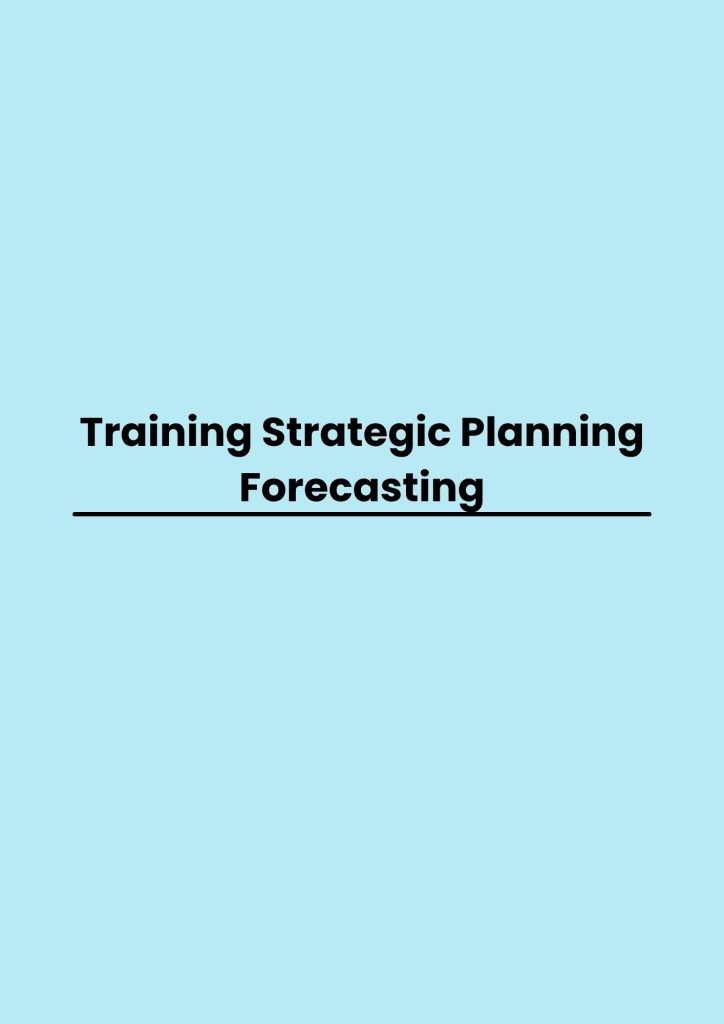 pelatihan Strategic Planning Forecasting di bandung