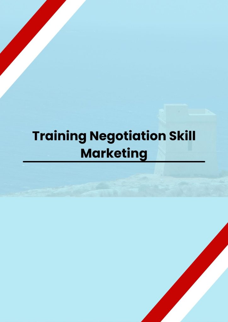 pelatihan Negotiation Skill Marketing di bandung