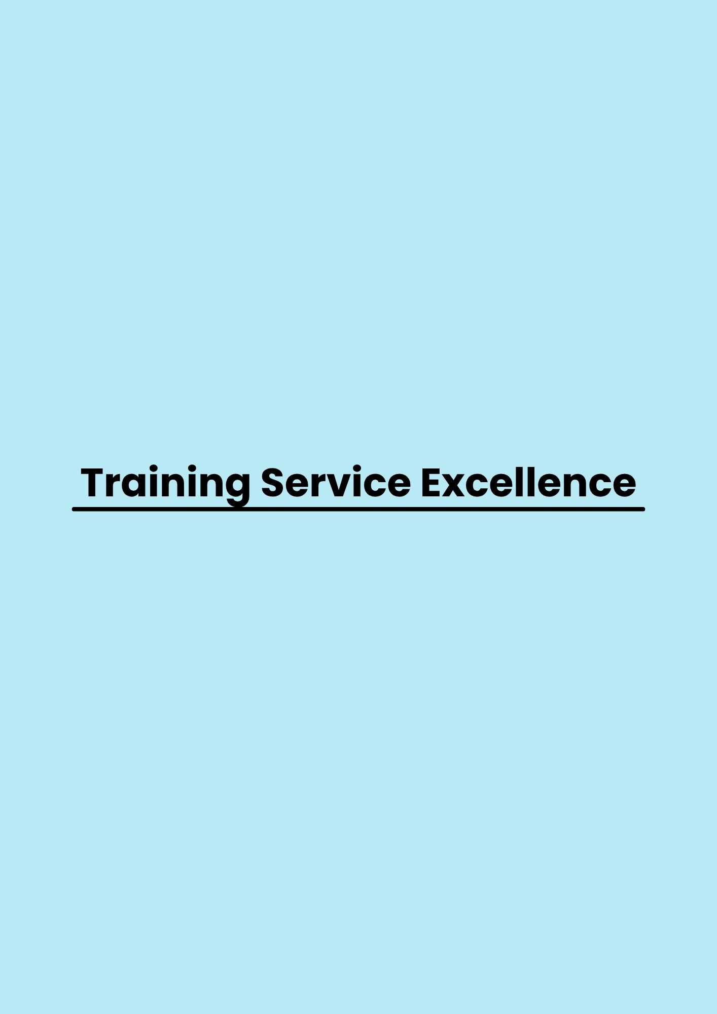 pelatihan Service Excellence di bandung