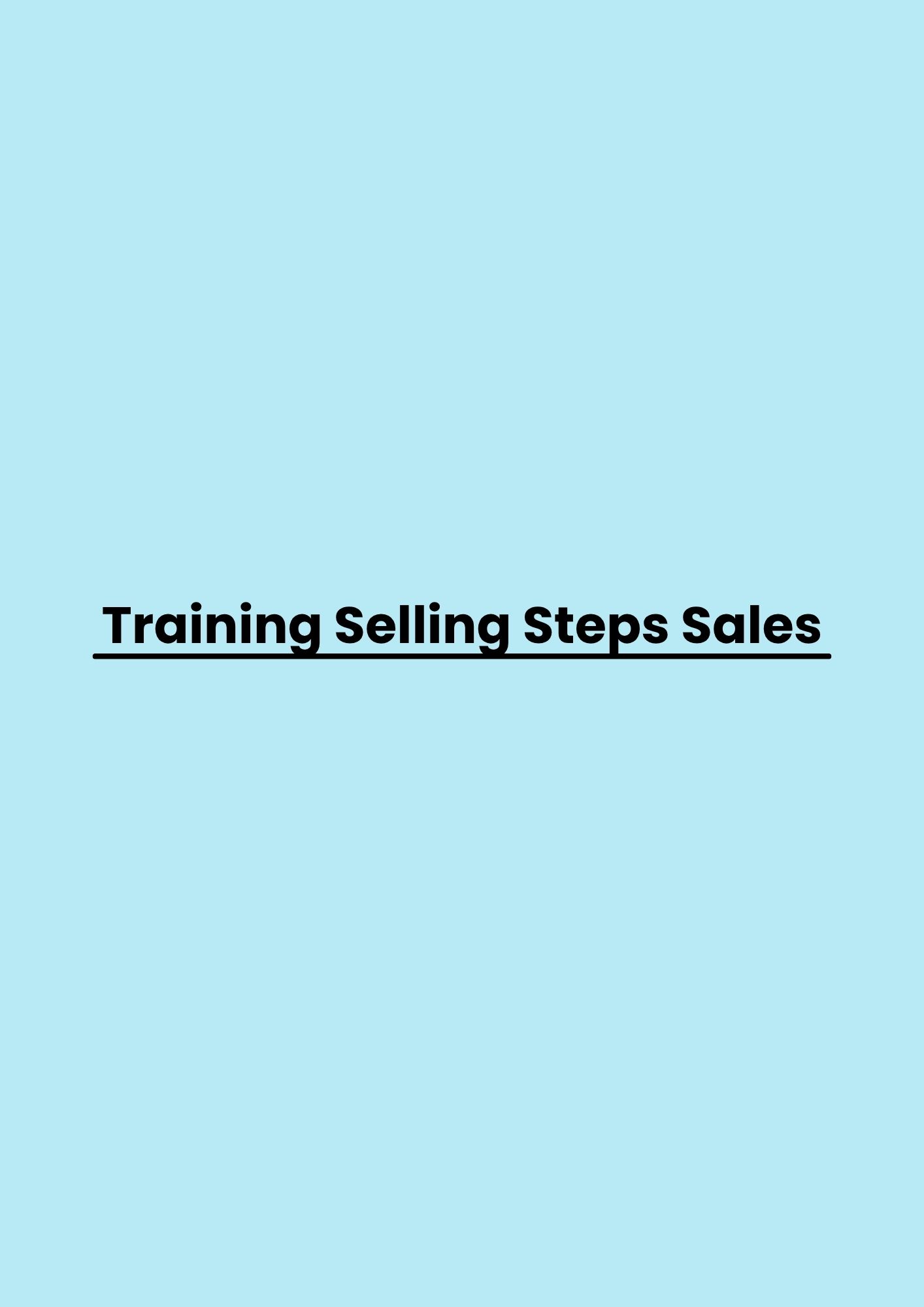 pelatihan Selling Steps Sales di bandung