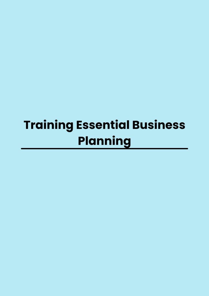 pelatihan Essential Business Planning di bandung