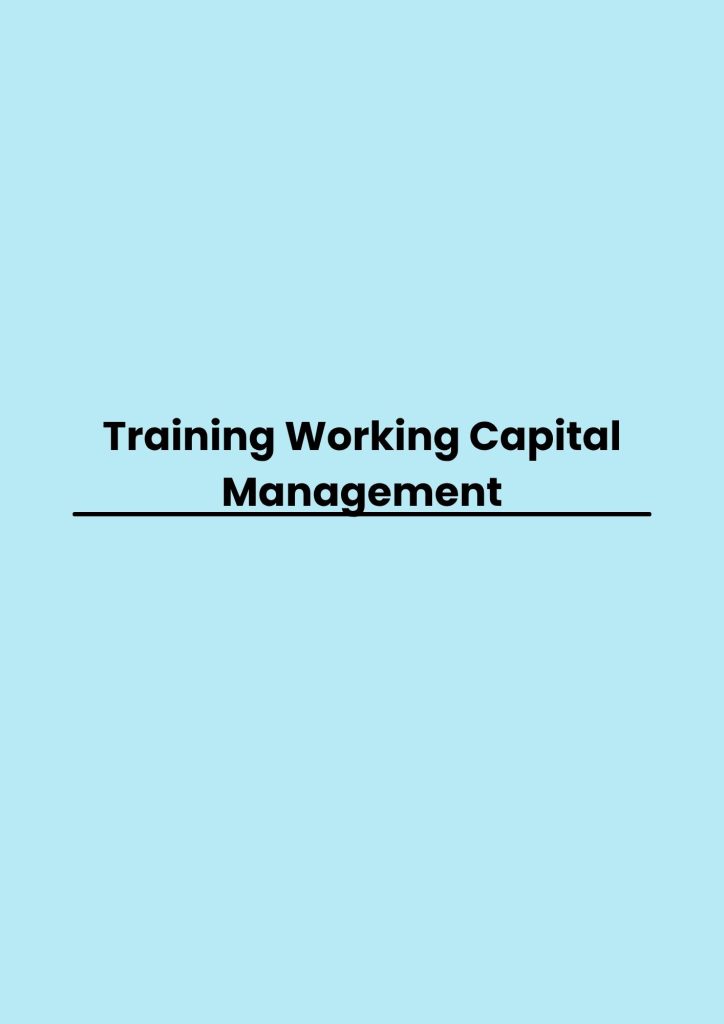 pelatihan Working Capital Management di bandung