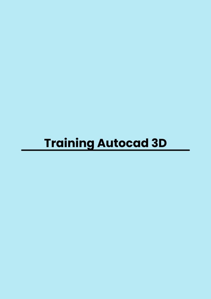pelatihan Autocad 3D di bandung