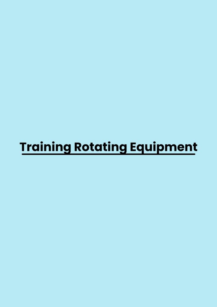 pelatihan Rotating Equipment di bandung