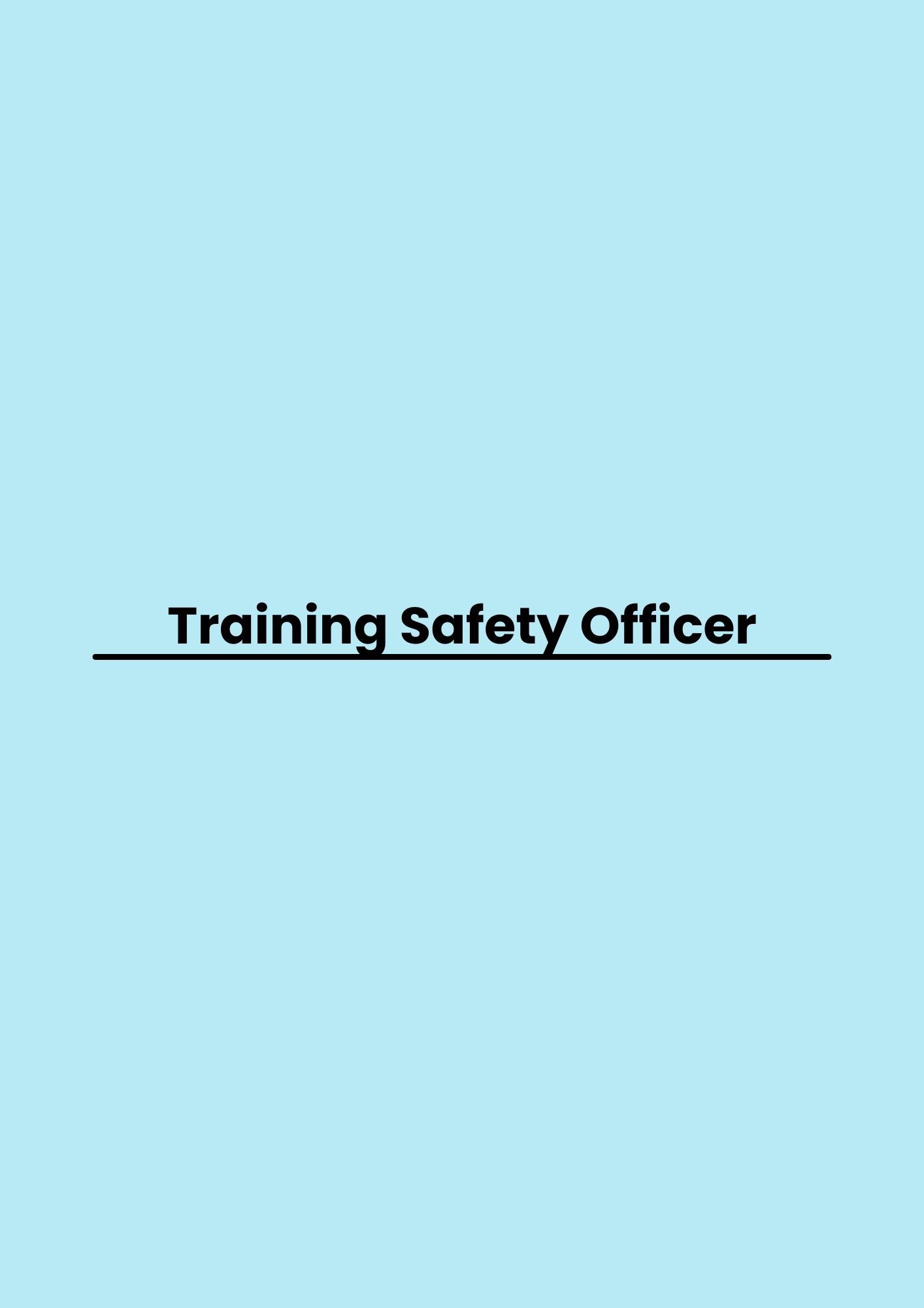 pelatihan Safety Officer di bandung