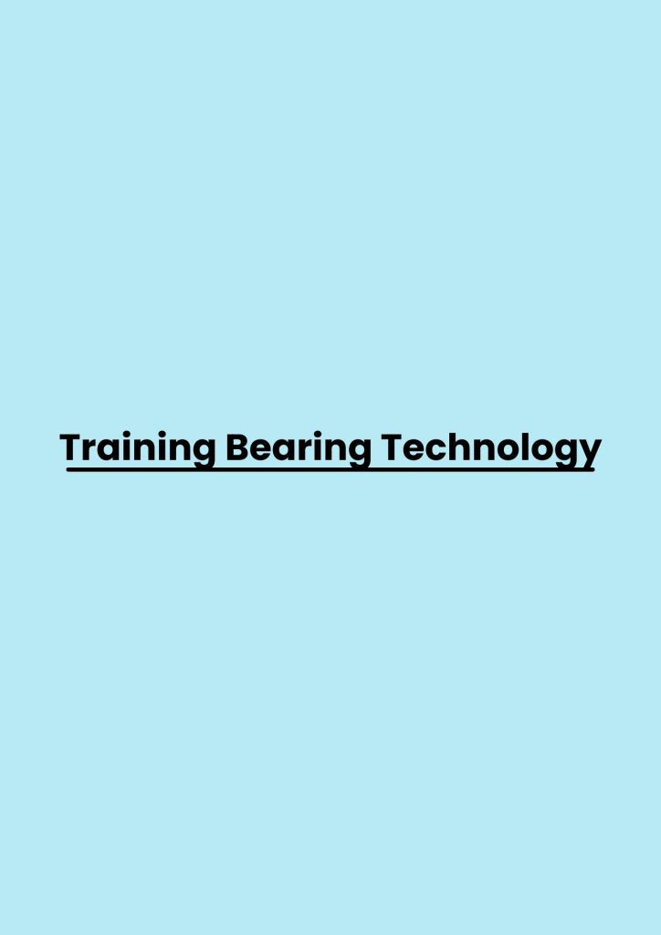 pelatihan Bearing Technology di bandung