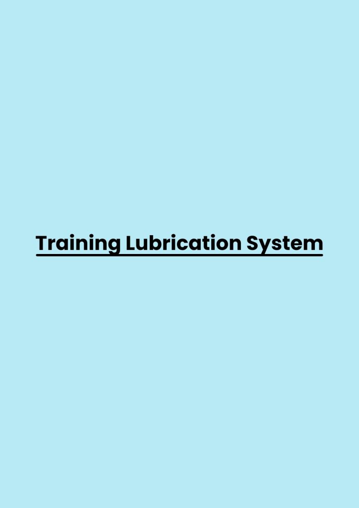 pelatihan Lubrication System di bandung